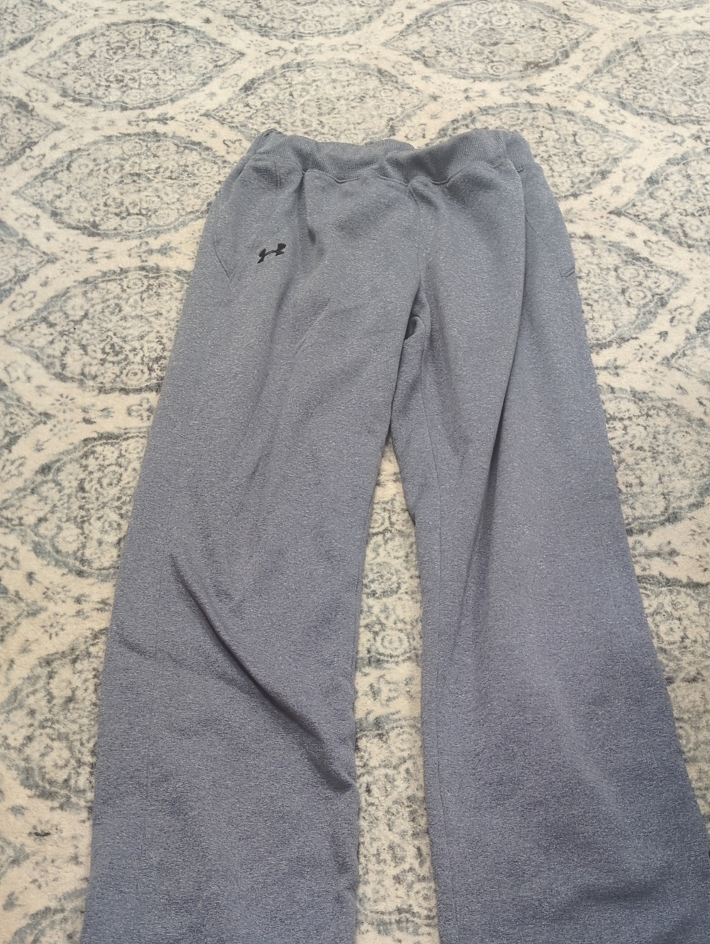 Under Armour Women's Light Gray Fleece Joggers